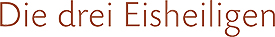 Logo - Die drei Eisheiligen